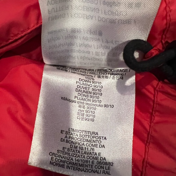 AI Riders on the Storm Boys Micro Ripstop Nylon Down Jacket with Goggles Size 12 - Picture 9 of 9